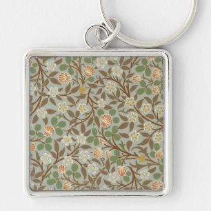 Porte-clés William Morris Clover Fleur botanique