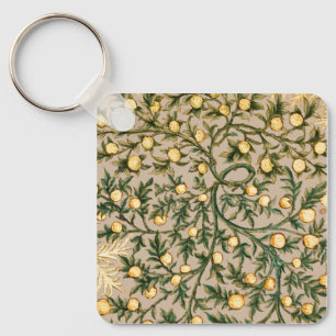 Porte-clés William Morris Floral Fruit Jardin Fleur Classique
