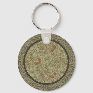 Porte-clés William Morris Floral lily willow art print design