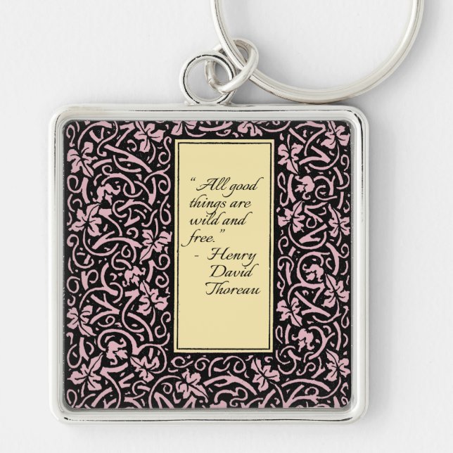 Porte-clés William Morris Grapevine Motif de fond d'écran (Devant)