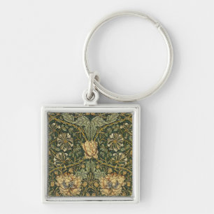 Porte-clés William Morris Honeysuckie Vert Jaune