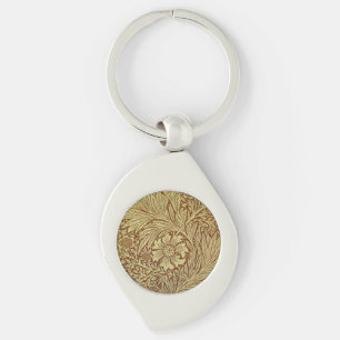Porte-clés William Morris Marigold Motif de fleurs antiques