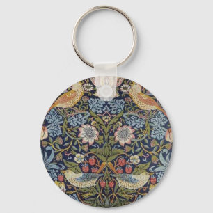 Porte-clés William Morris Strawberry Thief Design 1883
