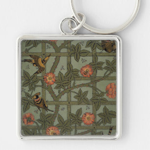 Porte-clés William Morris Trellis Wallpaper Art