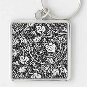 Porte-clés William Morris Vin de raisin noir blanc
