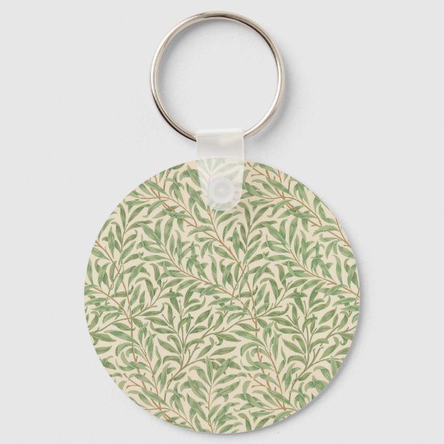 Porte-clés William Morris Willow Bough Garden Flower Classic (Recto)