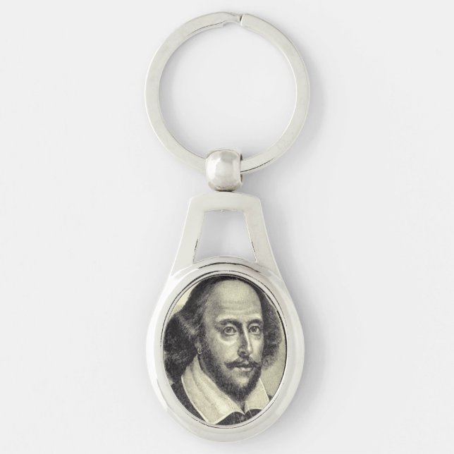 Porte-clés William Shakespeare (Devant)