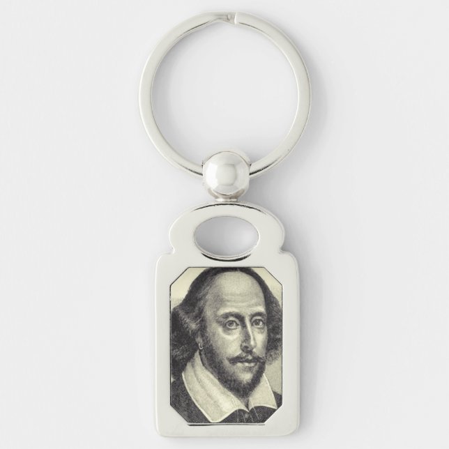 Porte-clés William Shakespeare Porte - clé (Devant)