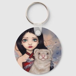 Porte-clés "Winged Ferret" Keychain