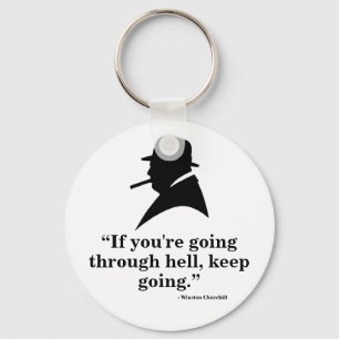 Porte-clés Winston Churchill Keyring - Quote 1