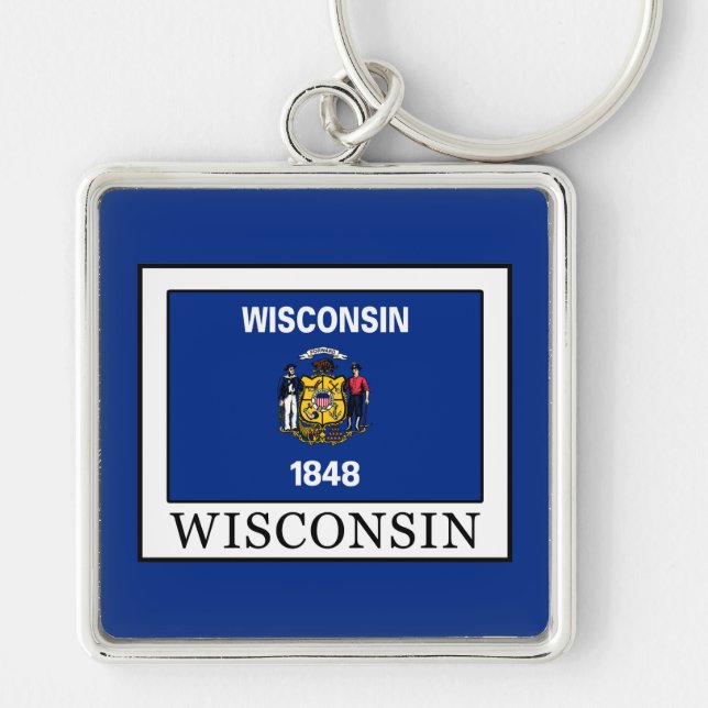 Porte-clés Wisconsin (Devant)