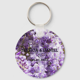 Porte-clés Wisteria Violet Floral Blossom Tree Violet