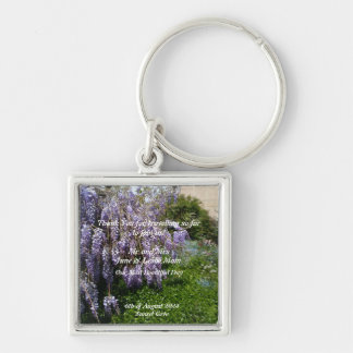 Porte-clés Wisteria Wedding Thank You Gift Favor Keychain
