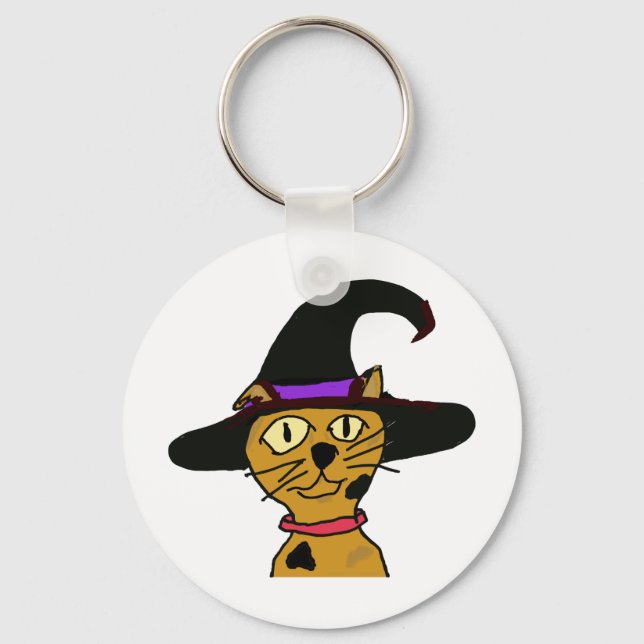 Porte-clés Witch Kitty (Recto)