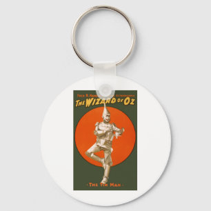 Porte-clés Wizard Of Oz Tin Man - Théâtre Musical Vintage
