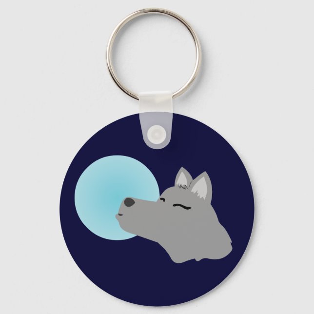 Porte-clés Wolf Moon (Recto)