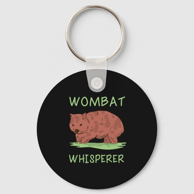 Porte-clés Wombat Whisperer (Recto)