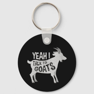Porte-clés Womens Goat Lovers Goat Joke Gift