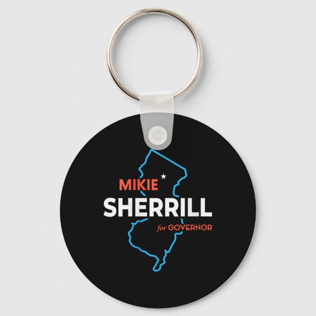 Porte-clés Womens Mikie Sherrill New Jersey Governor Election (Recto)
