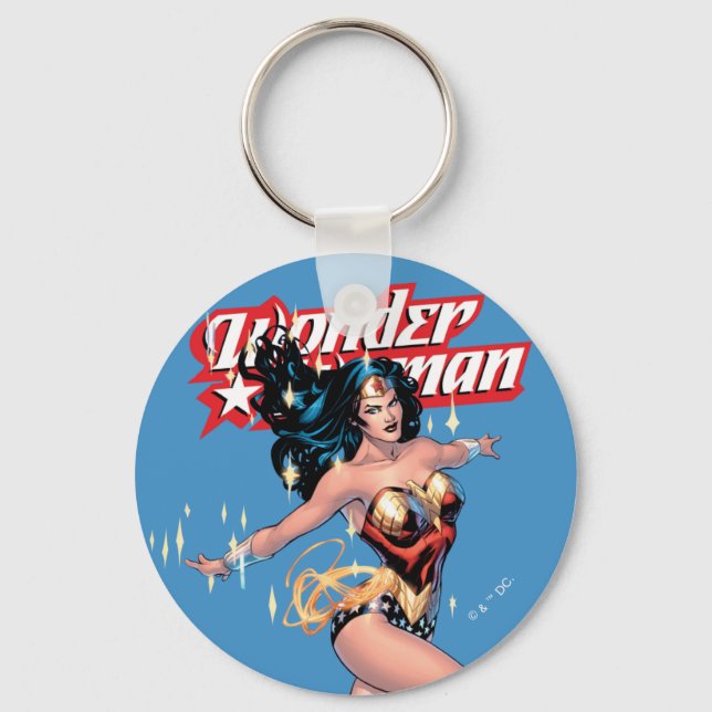 Porte-clés Wonder Woman Couverture de bande dessinée (Recto)