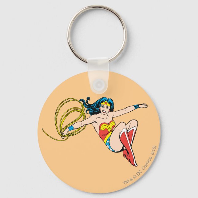 Porte-clés Wonder Woman Jumping (Recto)