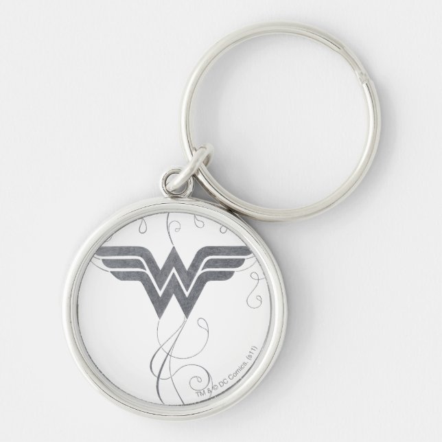 Porte-clés Wonder Woman | logo Beauty Bliss (Devant)