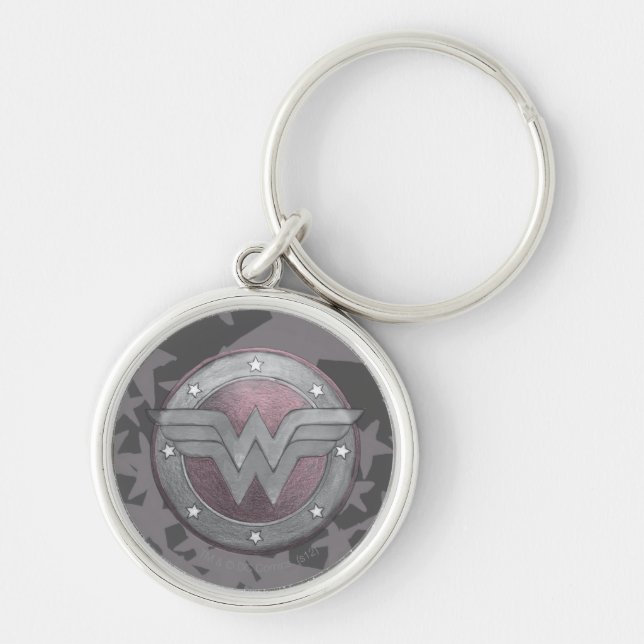 Porte-clés Wonder Woman Shield Pattern (Devant)