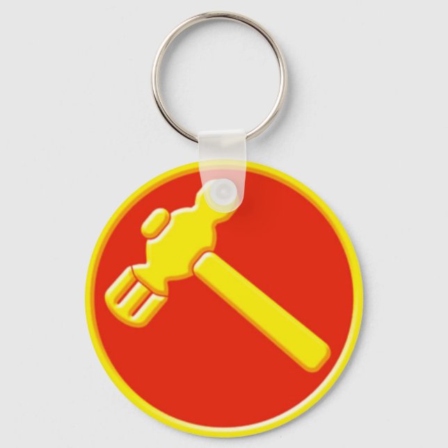Porte-clés worker party logo keychain (Recto)