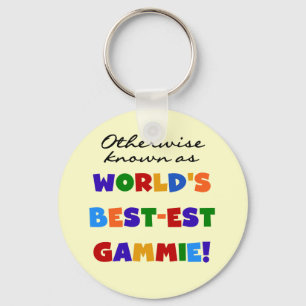 Porte-clés World's Best-est Gammie T-shirts and Gifts