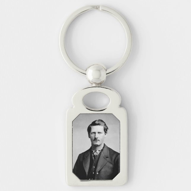 Porte-clés Wyatt Earp : Lawman, Gunfighter, Gardien de salon (Devant)