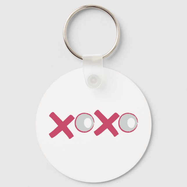 Porte-clés xoxo, je t'aime ! (Recto)