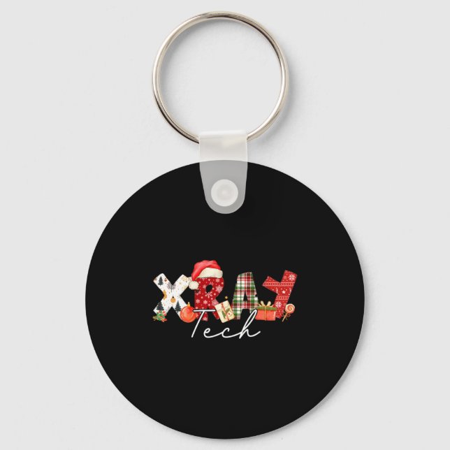 Porte-clés Xray Tech Christmas Bow Rad Tech Radiology Gift Me (Recto)
