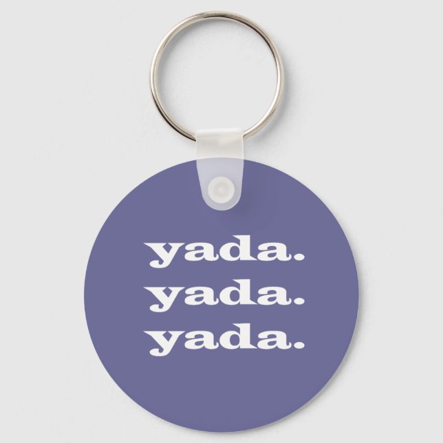 Porte-clés yada.yada.yada. (Recto)