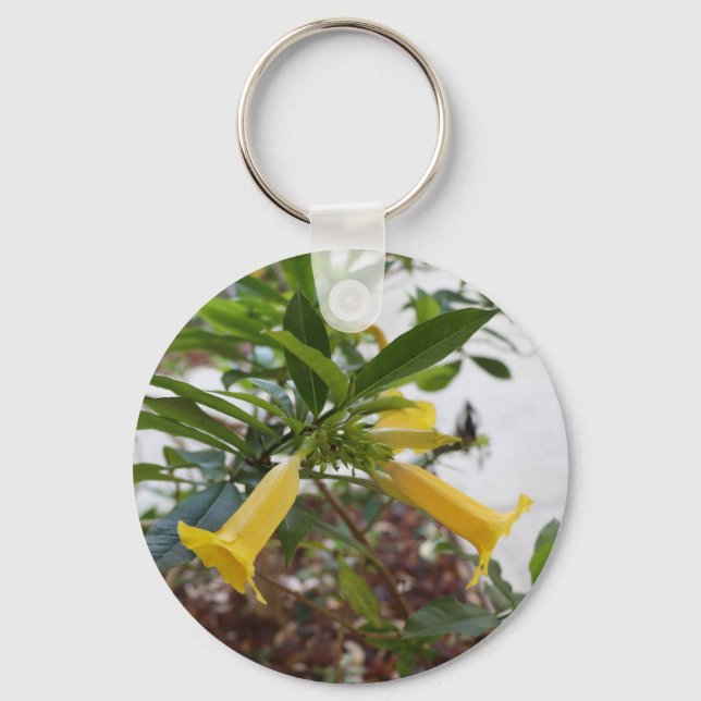 Porte-clés Yellow Flower Keychain (Recto)