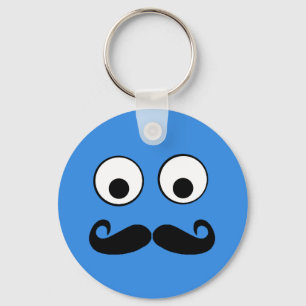 Porte-clés Yeux écarquillés avec le porte - clé de moustac