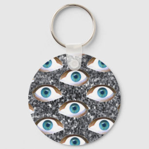 Porte-clés yeux séchés