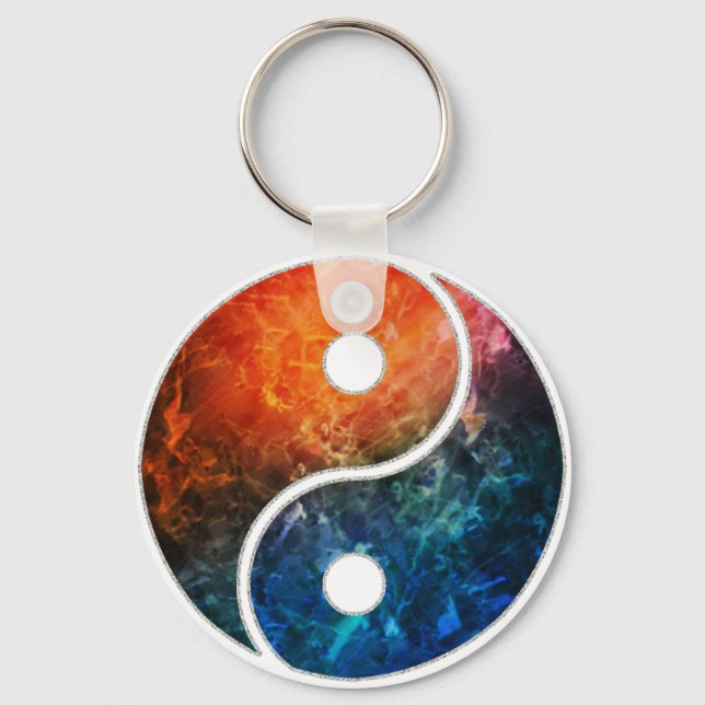 Porte-clés Yin Yang (Recto)