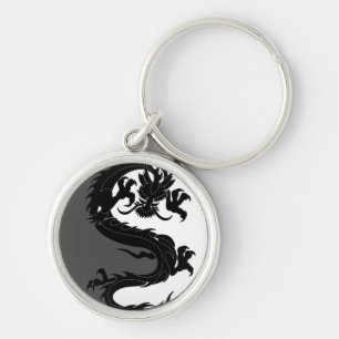 Porte-clés Yin Yang Dragon