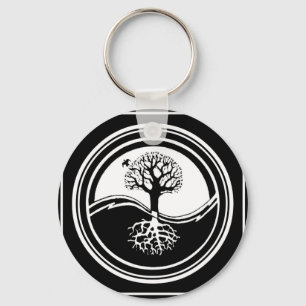 Porte-clés Yin Yang Tree