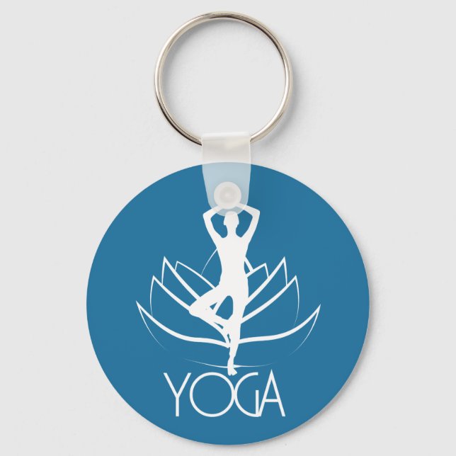 Porte-clés Yoga (Recto)