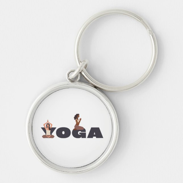 Porte-clés Yoga Boho (Devant)