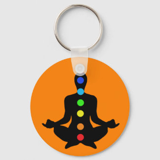 Porte-clés Yoga Chakras Porte - clé