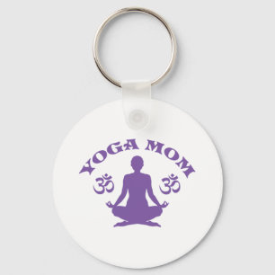 Porte-clés Yoga Maman