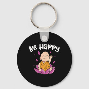 Porte-clés Yoga Soyez Heureux
