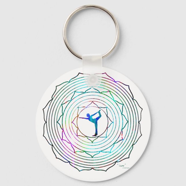 Porte-clés yoga yantra 2 (Recto)