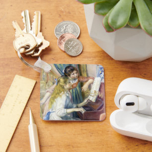 Porte-clés Young Girls at the Piano by Pierre Renoir