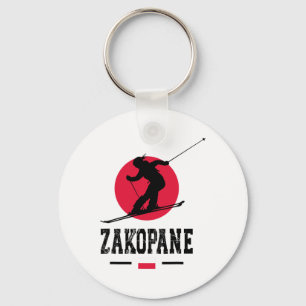 Porte-clés Zakopane Pologne Station de ski Tatra Saut à ski P