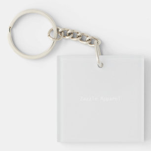 Porte-clés Zazzle porte - clé de l'ébauche du vêtement