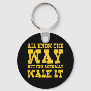 Porte-clés Zen Buddhism Spaghetti Western Style Keychain