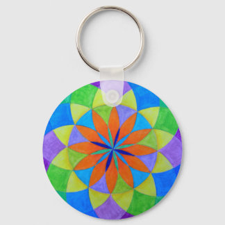 Porte-clés Zen Mandala